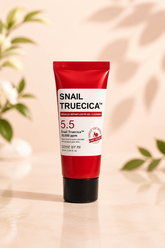 شوینده حلزون سام بای می some by mi snail truecica cleanser شوینده حلزون سام بای می some by mi snail