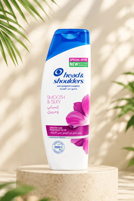 شامپو ضد شوره مدل Smooth &Silky حجم ۴۰۰ میلیلیتر